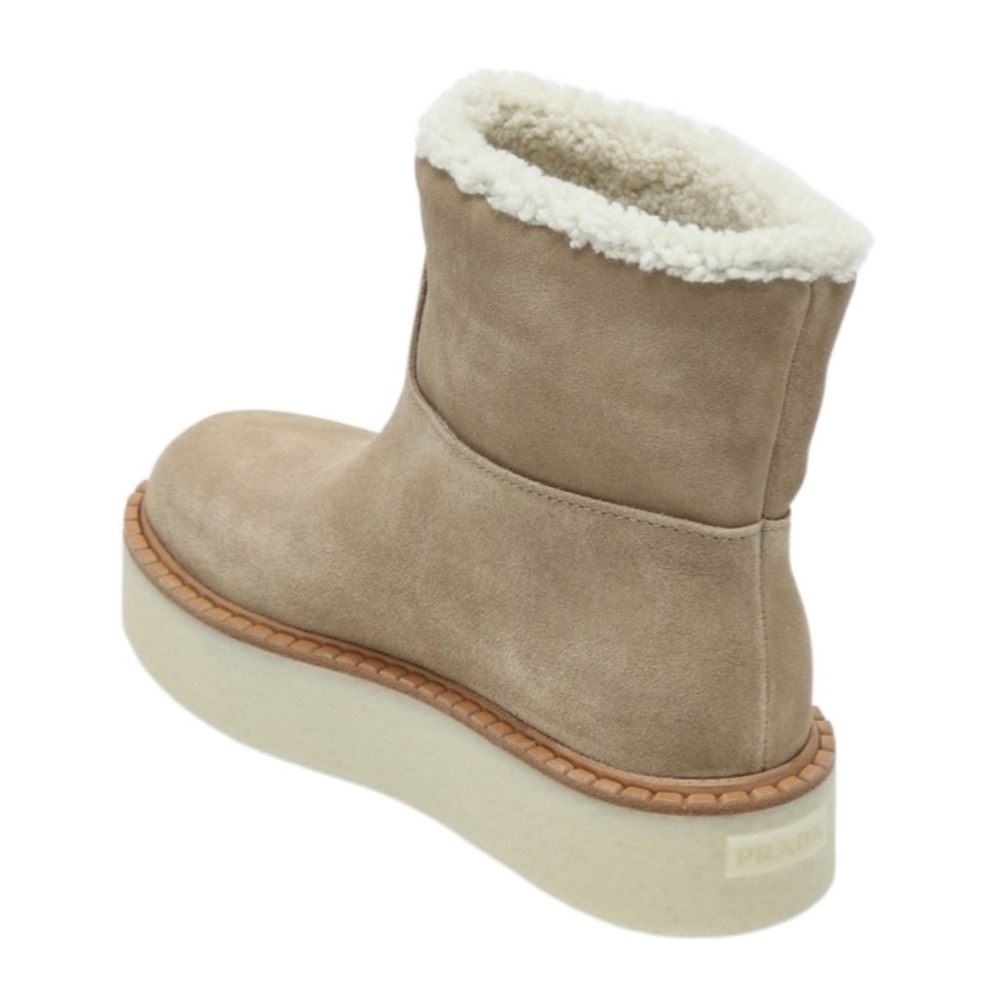 Prada Shearling Boot 40 - Picture 5 of 14